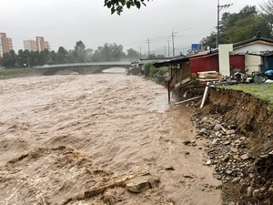 밤사이 가평군 물폭탄… 일부 하천 범람 인명·재산피해 속출