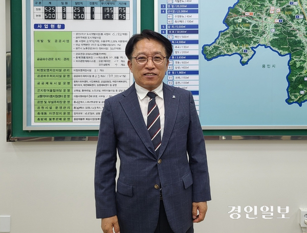최찬용 광주도시관리공사 사장은 “신규 사업 발굴과 사업구조 고도화, 재원 조달의 다각화를 통해 재무 건전성을 확보하고 불확실성을 해소해 나가겠다”고 말했다. 2025.7.22 광주/이윤희기자 flyhigh@kyeongin.com