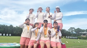 인천 신흥여중, 리커브 ‘금빛 시위’… 장관기 양궁, 김아현은 대회 3관왕