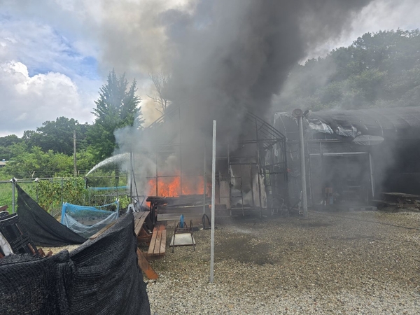 화재 현장./ 고양소방서 제공