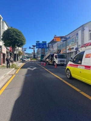 안성서 시내버스가 고소작업차 들이받아… 1명 사망·1명 중상