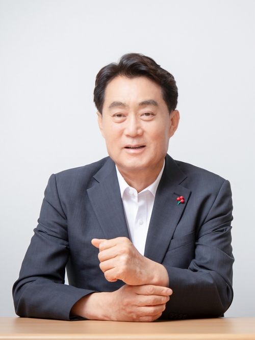 하은호 군포시장은 “주거와 교통 문제의 개선을 위해 변화의 물꼬를 튼 시장으로 기억되길 바란다”고 말했다. /군포시 제공