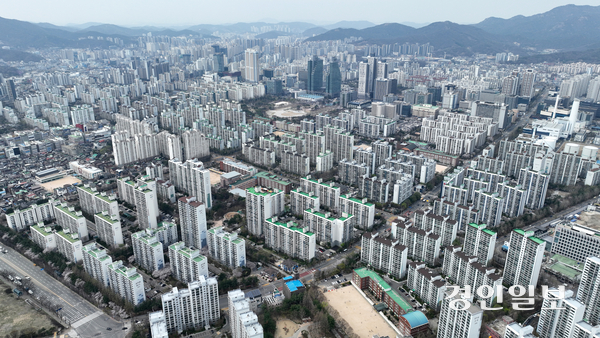 안양 평촌 1기 신도시  일대 전경. /경인일보DB