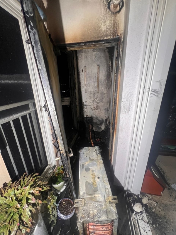 화재 현장./ 경기도소방재난본부 제공