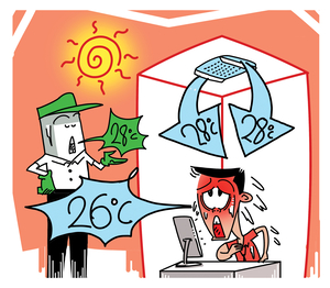 [여러분 생각은?] 폭염 속 28℃ 지키는 공공기관