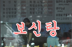[경인 Pick] 복날, 손님 몰리는 보신탕 음식점