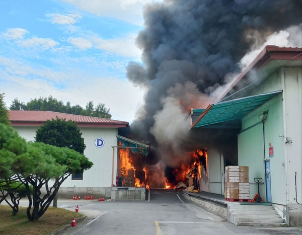 화재 현장./ 경기도소방재난본부 제공