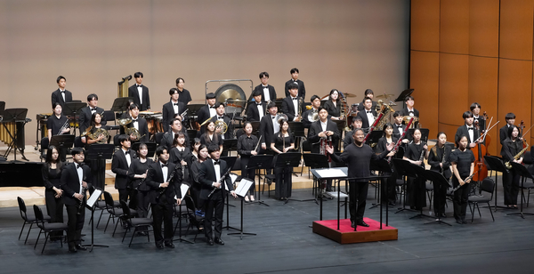 지난 2일 곤지암뮤직페스티벌이 10주년을 맞아 화려하게 개막한 가운데 GMF윈드오케스트라가 오프닝공연을 성황리에 마쳤다. 2025.8.2 /곤지암뮤직페스티벌 제공