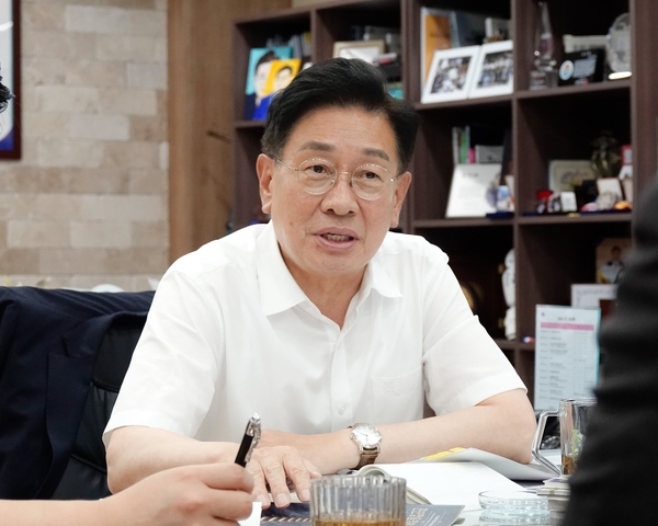 전진선 양평군수는 “양평의 가장 큰 강점은 자연이고 가장 큰 과제는 규제다. 이 둘을 어떻게 조화시킬 지가 민선 8기 군정의 본질이었다”고 말했다. /양평군 제공
