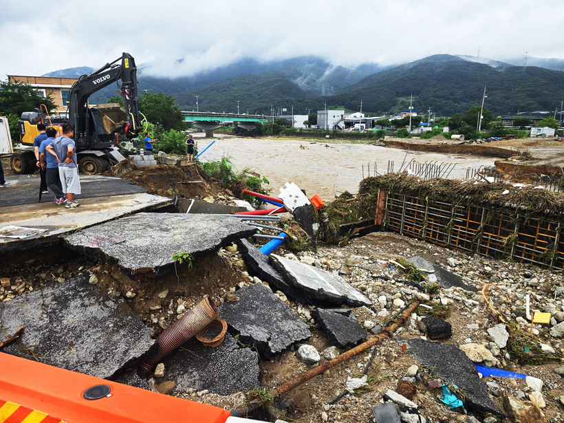 ‘폭우 피해’ 포천, 특별재난지역 추가 선포