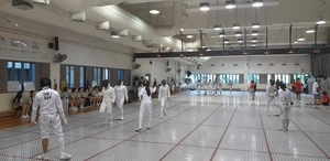 싱가포르 원정 떠난 인천 펜싱 꿈나무들