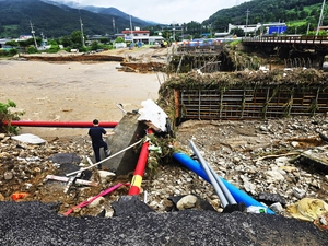 집중호우 피해 본 포천 지역, 특별재난지역 추가 선포