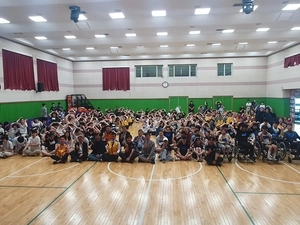 안산 성인 발달장애인 체육 축제 ‘훈훈’… (사)동심 주최