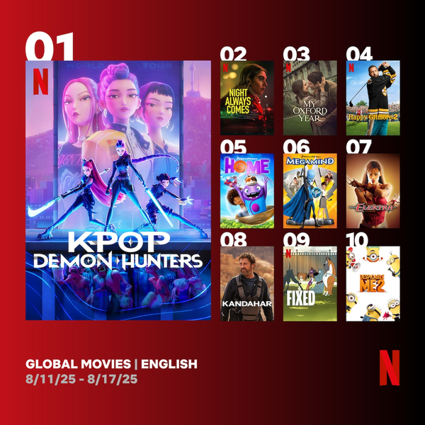 넷플릭스 주간 순위 /넷플릭스 제공.