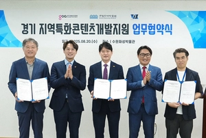 경콘진-수원화성박물관-백스포트, 정조대왕 수원 행차 콘텐츠 제작 ‘맞손’