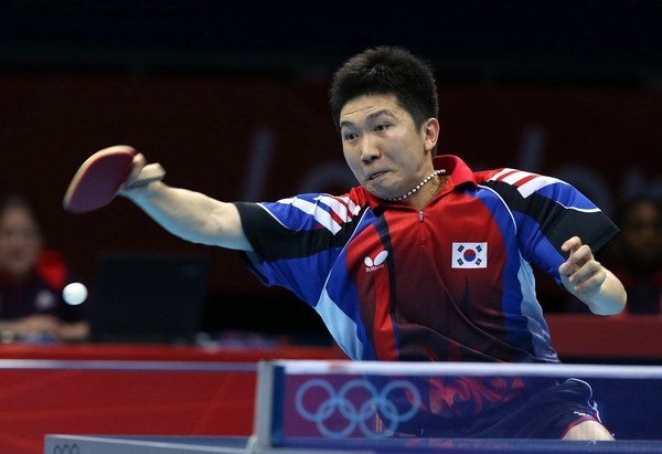 2012 런던올림픽에 출전한 유승민. /연합뉴스