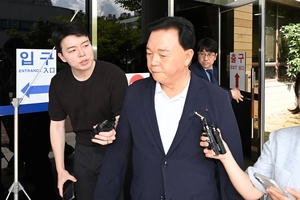 [화보] 뇌물수수 혐의 경기도 의원 영장실질심사