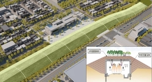 국가철도공단, 남양주 경의중앙선 철도복개공사 착수