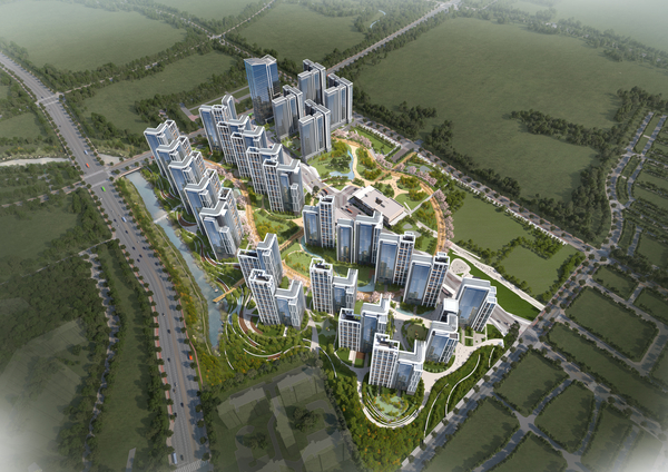 인천검단신도시 특화구역에 조성될 예정인 ‘워라밸빌리지’ 조감도. /iH 제공