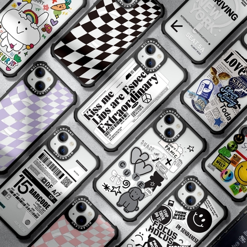 다양한 디자인이 적용된 모란카노 코리아의 ‘임팩트 제로’ 케이스. /모란카노 코리아 제공