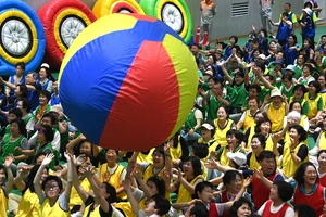 [화보] ‘일상탈출’ 자원봉사자 명랑운동회