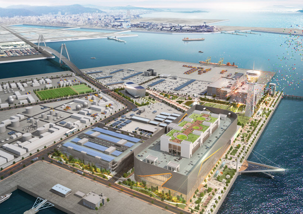 인천항 스마트 오토밸리 조성사업 조감도. /인천항만공사 제공