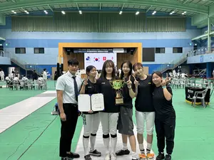 경기도청 펜싱팀 민지원, 김창환배 여자 에페 우승…국가대표 선발