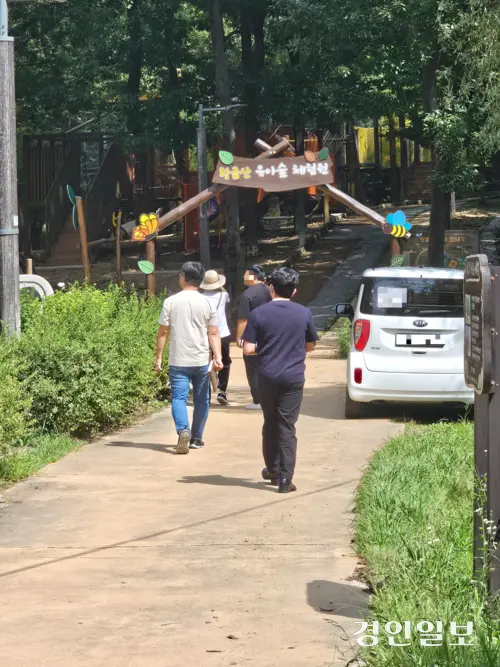황금산 유아숲체험원은 어린이와 가족 단위 시민들에게 사랑받는 공간이다. 2025.9.7 남양주/이종우기자 ljw@kyeongin.com
