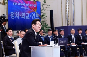 “회복·정상화 토대 위 도약·성장의 미래를” [취임 100일 기자회견]