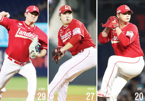 SSG랜더스 ‘20홀드 트리오’ 탄생