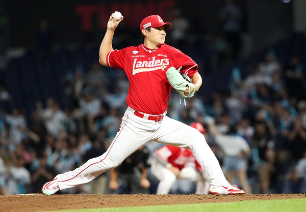 인천 SSG 랜더스의 불펜 투수 노경은. /SSG 랜더스 제공