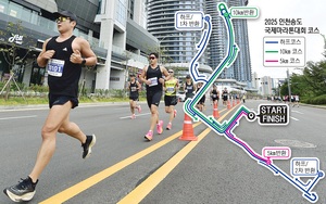 28일 인천송도국제마라톤대회… 1만4천 러너들, 송도 가을도심 누빈다
