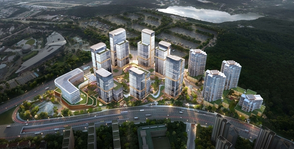 과천지구 막계동 특별계획구역 ‘메디파크 원’ 조감도. /과천시 제공