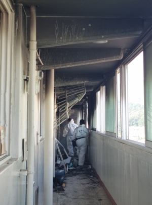 추석앞두고 화마에 스러진 효심… 구리 교문동 아파트 화재 ‘안타까움’