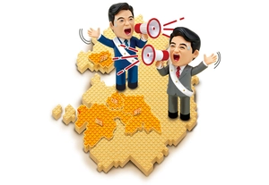 [내년 6·3 지방선거 경기도 판세는] ‘대통령 허니문’ 또 통할까… 특례시 4곳 주요 격전지