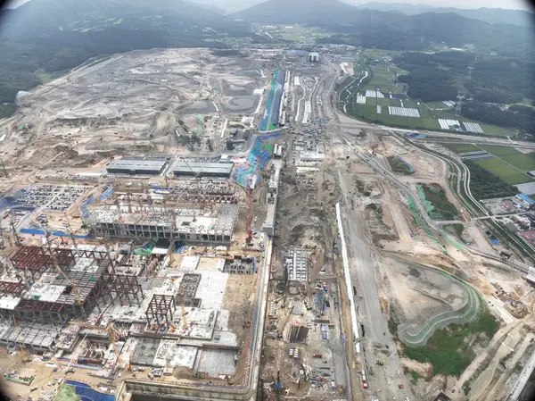 9월 용인 반도체 클러스터 공사 현장. /용인 일반산업단지(주) 홈페이지 캡처