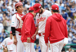 삼성 선발 최원태에 꽁꽁 묶인 SSG 랜더스, 준플레이오프 1차전 패배