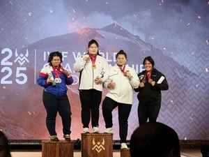 ‘女 중량급 간판’ 박혜정, 2025 세계역도선수권대회 정상 탈환