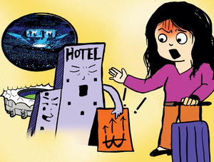 인천문학경기장 5만원 숙소, 공연 잡히면 ‘107만원’ 둔갑