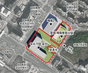 성남 위례 창곡동 노른자땅(2만3천㎡)에 공공복합·기업시설 ‘28년 착공’