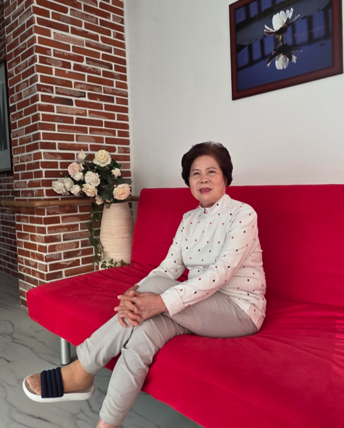 ‘파크골프장’ 부지를 파주시에 무상 기증한 조리읍 주민 라보배씨는 “파주가 제2의 고향이 됐는데 좋은 일 한번 하자는 의미에서 토지를 기증하게 됐다”고 밝혔다. /라보배씨 제공