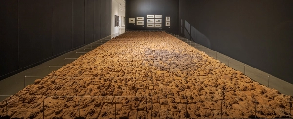 차기율 작가의 대표작 ‘고고학적 풍경-불의 만다라’. /인천아트플랫폼 제공