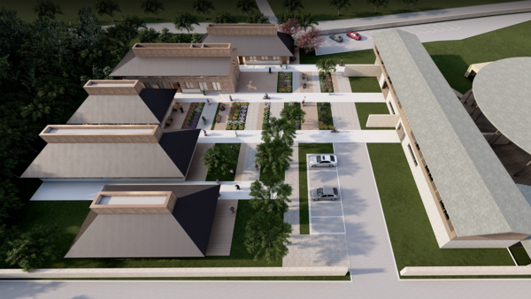 강화 발달장애인 노인 그룹홈 조감도. /우리마을 제공