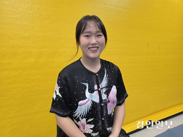 변시우 선수는 “오는 12월 국가대표 선발전을 통과해 내년 일본에서 열리는 아시안게임에서 태극마크를 달고 우승을 차지하고 싶다”는 포부를 밝혔다. 2025.10.30 안성/민웅기기자 muk@kyeongin.com