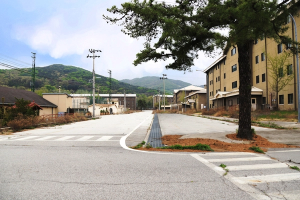 의정부시의 주한미군 반환기지 캠프 레드클라우드(CRC) 내부 전경. /의정부시 제공