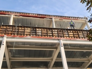 수원 인계동 신축 공사장 “페인트 냄새로 고통”