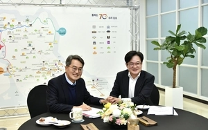 김병수 김포시장, 김동연 경기도지사 만나 김포골드라인 증차 지원 적극 요청