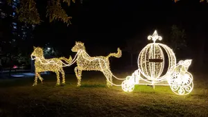 눈부신 동화 속으로… 구리 장자호수공원 ‘빛축제’