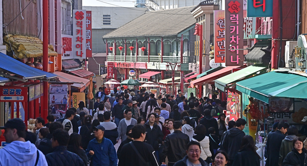 차이나타운 ‘주말 인파’