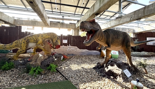 우석헌자연사박물관 3층 야외 쥐라기파크. /우석헌자연사박물관 제공